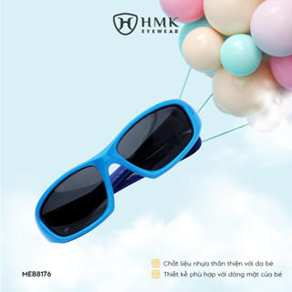 Kính Mát Em Bé HMK Eyewear Thời Trang Nhí Chống Tia UV Siêu Ngầu Bảo Vệ Mắt An Toàn - MEB8176