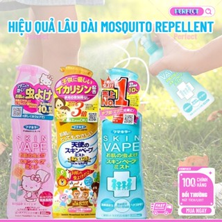 (👍Chính hãng) Côn trùng phun da Nhật Bản Vape 200ml kéo dài 8 giờ,Mẹ và bé có sẵn, an toàn và hiệu quả