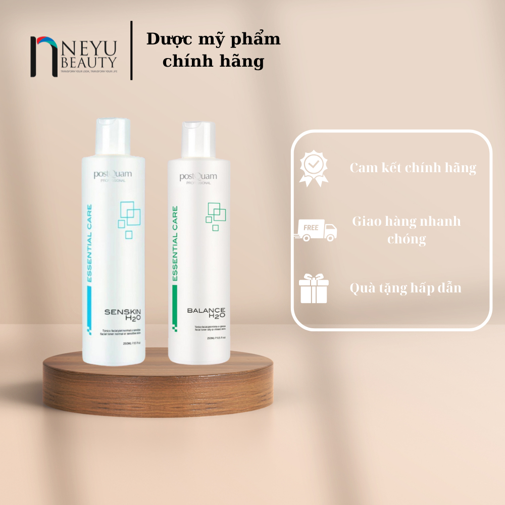 [Công Ty] Nước cân bằng da PostQuam Essential Care Senskin H2O/Balance H2O 250ML