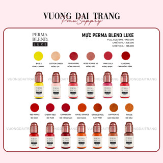 Dcpx Vương Đài Trang chính hãng - [MÀU MỚI] Mực Perma Blend Luxe Phiên bản cao cấp mới minisize và fullsize