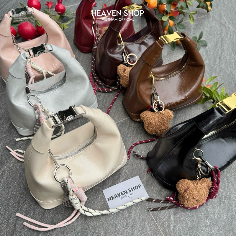 [ 8 MÀU - LOẠI 1 ] KÈM CHARM / Túi Xách Nữ MOON Bag 2559 - HEAVEN SHOP | BigBuy360 - bigbuy360.vn