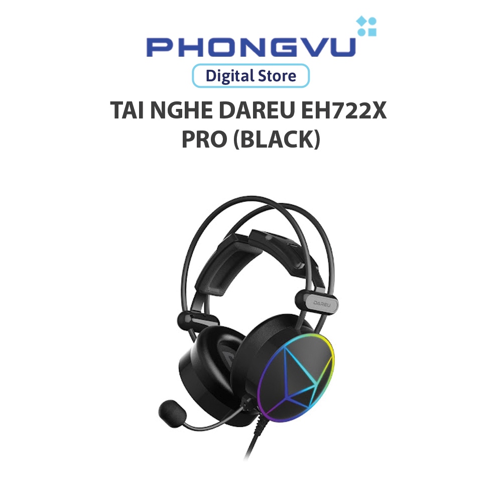 Tai nghe DAREU EH722X PRO (Black) - Bảo hành 12 tháng