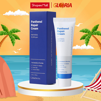 Kem Dưỡng Phục Hồi Vital Panthenol Repair Cream La Bonita 50ml ( Tuýp Xanh )