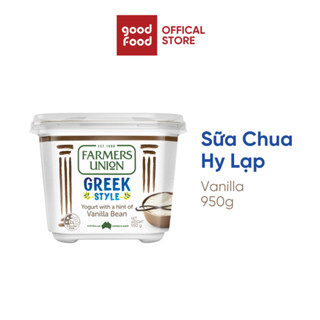 Sữa Chua Hy Lạp Greek Yogurt Farmers Union vị vanilla bean 950g - 1 hũ