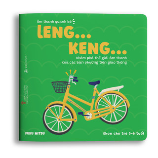 Sách ehon - leng keng - dành cho trẻ từ 0 - 6 tuổi