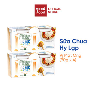 Sữa Chua Hy Lạp Greek Yogurt Farmers Union vị mật ong 140g