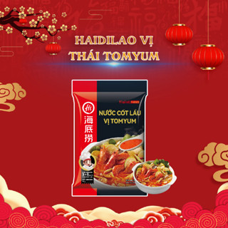 Cốt lẩu haidilao vị thái tomyum chua cay - gia vị lẩu tứ xuyên có sẵn date mới giao ngay trong 2h