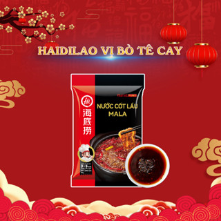 cốt lẩu haidilao vị bò tê cay - gia vị lẩu tứ xuyên có sẵn nhiều vị date mới giao ngay trong 2h