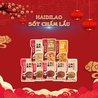Sốt chấm lẩu haidilao Số chấm đậu phộng có sẵn nhiều vị date mới giao ngay trong 2h