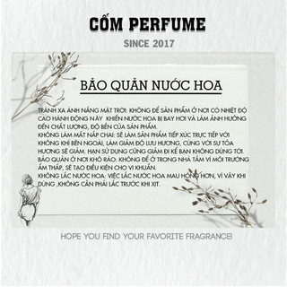 [Cốm Perfume] Nước hoa nữ  Nar Cristal EDP 10ml