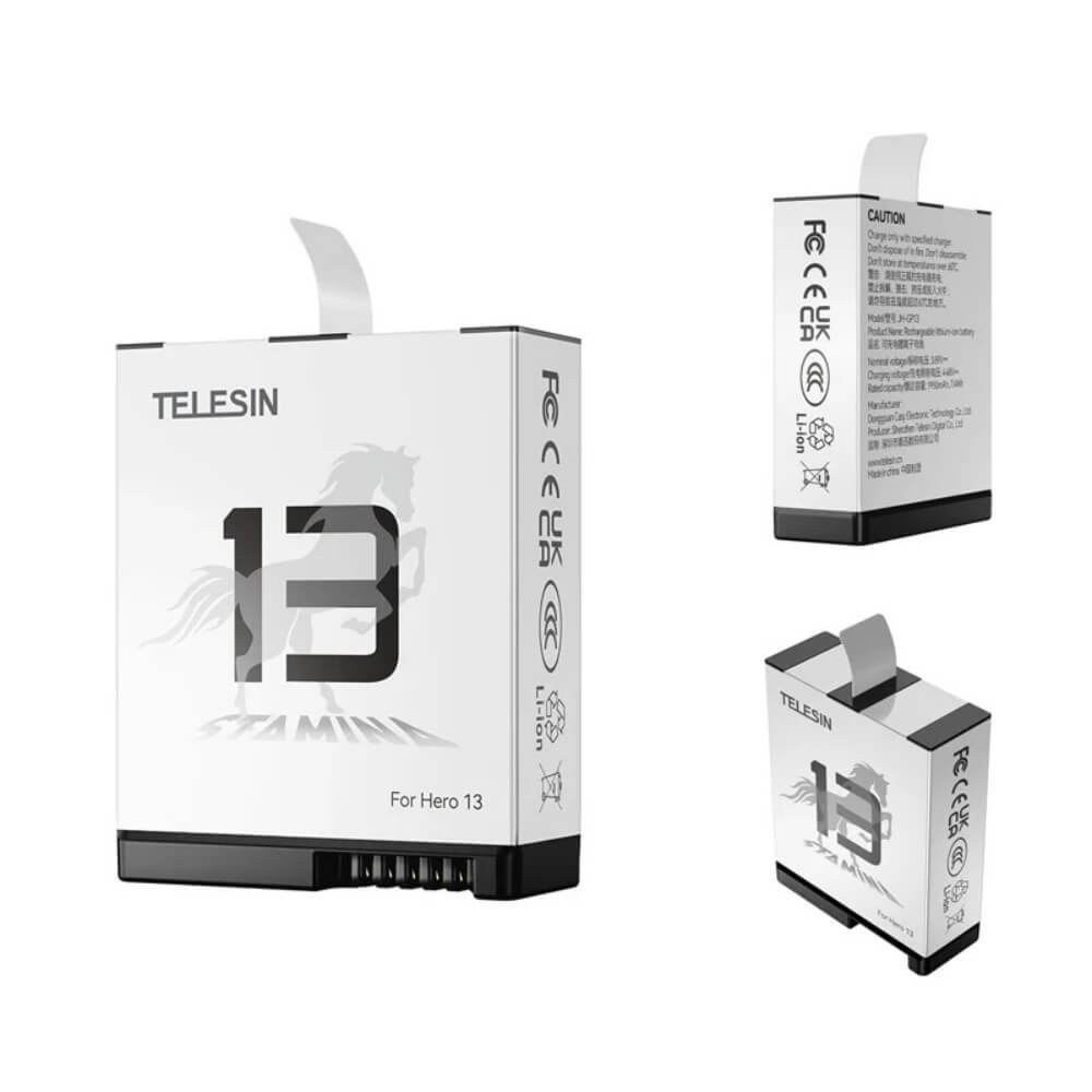 PIN GOPRO 13 STAMINA 1950MAH TELESIN