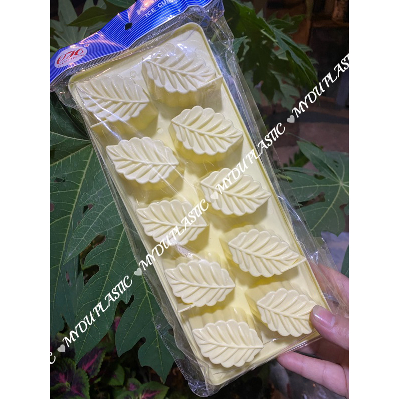 Khuôn Rau Câu, Khay Làm Đá Chiếc Lá