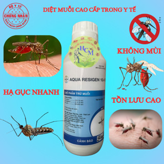 (Chính hãng) Thuốc diệt muỗi AQua Resigen 10.4EW -1 lít ( không mùi) diệt muỗi trong y tế - hạ gục nhanh