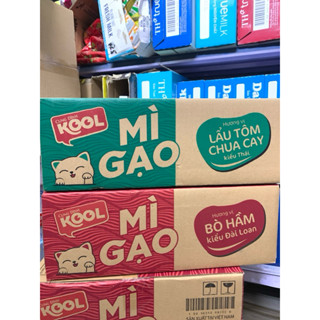 Thùng 24 Gói Mì Gạo Cung Đình Lẩu Tôm Chua Cay/Bò Hầm (84gx24gói)