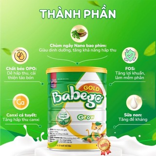 Sữa công thức Babego dành cho bé 400g/lon