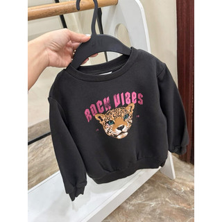 Áo Nỉ Bé Gái Rock Vibes Ham