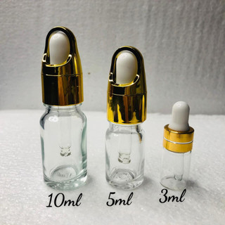 Lọ Chiết 3ml Thuỷ Tinh chuyên chiết mực, dung dịch xóa, tinh dầu, mỹ phẩm, nước hoa