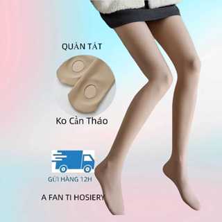 QuầnTất Mùa Thu Và Mùa Đông Không Bị Lột Chân Thần Thánh Xà Cạp Vớ Ánh Sáng Nước Dày Giữ Ấm