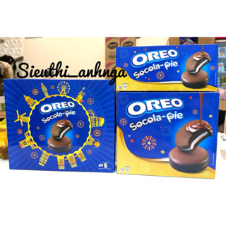 Bánh Oreo Socola Pie Nhân Dẻo Hộp 168g/336g/448g
