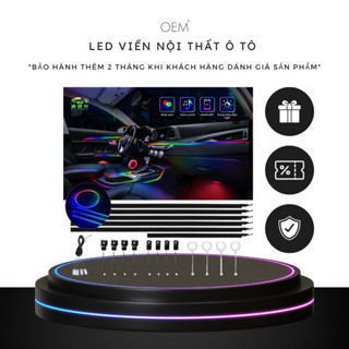 Led viền Nội Thất ô tô V5 22 led và 24 led Nháy Đuổi Ô Tô , Bảo Hành 1 Năm