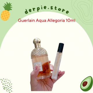    10ML   Nước hoa unisex Gue. Aqua Allegoria EDT EDP các dòng : Mandarine Basilic   Nerolia Vertiver   Orange ... 