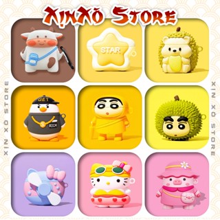  Vỏ ốp Airpod Case Airpods 2 3 Pro Pro2 Silicon nhiều mẫu 3D kèm móc khóa - XỊN XÒ Store 