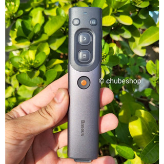 Bút laser trình chiếu thông minh Baseus Orange Dot AI Wireless Presenter