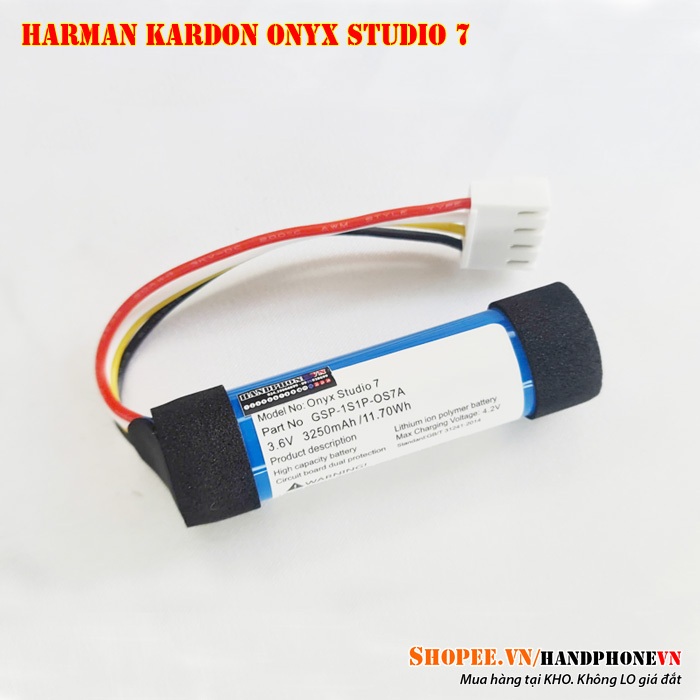 Pin thay cho Loa Bluetooth Harman Kardon Onyx Studio 7 dung lượng cao 3250mAh chuẩn zin