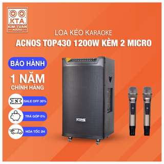  Loa Kéo Karaoke ACNOS TOP 430 1200W  2024   hàng chính hãng - bảo hành 12 tháng 