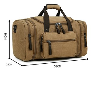 Túi du lịch vải canvas loại to - L008