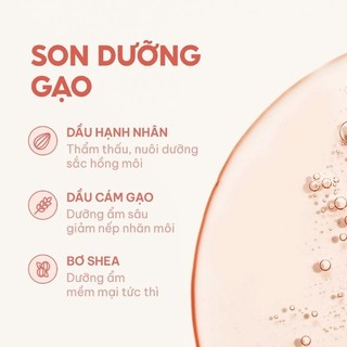 Son Dưỡng Môi Gạo Cỏ Mềm Chống Thâm Môi 3,6g