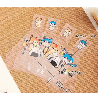  túi đựng cơm nắm lớn túi tam giác lớn size 4x16x19 