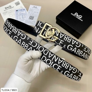 Thắt Lưng Nam - Dây Nịt Nam Mặt chữ DG 17. Da Tổng Hợp PVC Màu Đen. HOT TREND- HÀNG CHUẨN QUẢNG CHÂU