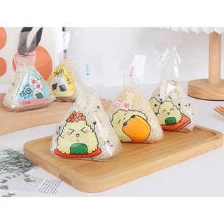 túi cơm nắm cơm vàng size lớn  set 100 túi, 50 túi