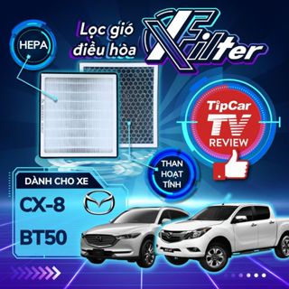 Lọc gió điều hòa Mazda 2, Mazda 3, Mazda CX5 CX8 CX3 CX30 BT50. Lọc máy lạnh than hoạt tính XFILTER