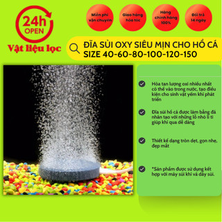 Đĩa sủi oxy siêu mịn cho hồ cá