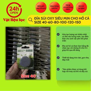 Đĩa sủi oxy siêu mịn cho hồ cá