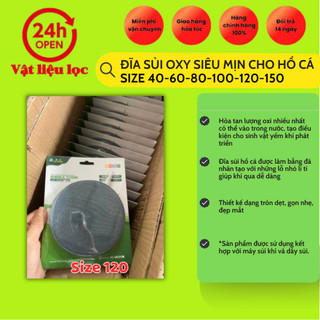 Đĩa sủi oxy siêu mịn cho hồ cá