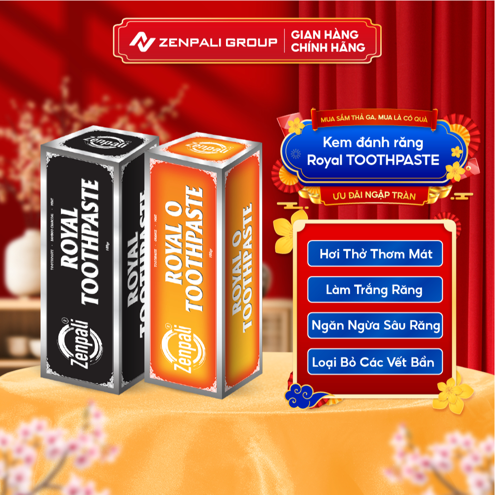 Kem đánh răng Zenpali Royal TOOTHPASTE