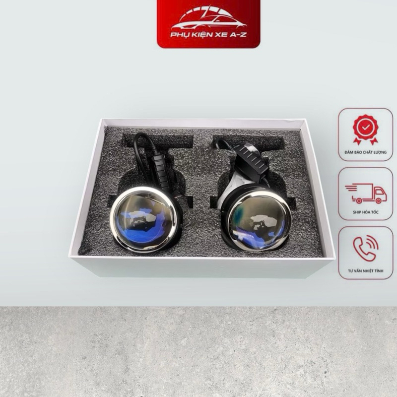 Bi Gầm 3 Chế Độ Màu AUTOMOTIVE LED LASER DUAL LENS_ Phụ KIện  Xe A -Z