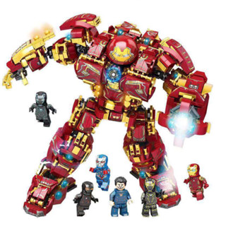 [1450 Chi Tiết – Hàng Chuẩn] Bộ Đồ Chơi Lắp Ráp Xếp Hình Mô Hình Người Sắt, Iron Men Robot Biến Hình – SIÊU TO