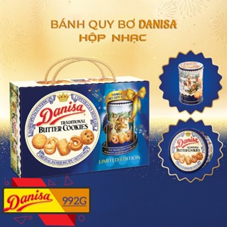 Hộp Nhạc Bánh Quy Bơ Danisa Melody Limited Edition (Hộp 992g) (hsd:10/2025)
