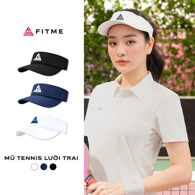 Mũ tennis pickleball Fitme GOC nón lưỡi trai nửa đầu chống tia UV, nhanh khô chơi thể thao ngoài trời MNDN01