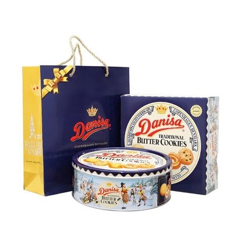 (HSD 11/2026) Bánh quy bơ Danisa 908g