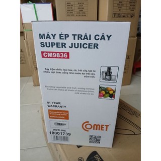 MÁY ÉP TRÁI CÂY COMET CAO CẤP