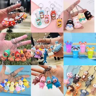 Sỉ 100 Cái Móc Khoá Thời Trang Hoạt Hình Dễ Thương Cute Đeo Balo Xe Máy Tiện Lợi