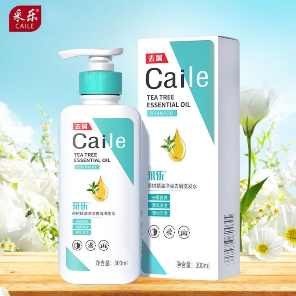 Dầu gội thảo dược CAILE - Dầu gội giúp xua tan gàu, v.i.ê.m da đầu, cho mái tóc đen mượt mà, hương thơm lan tỏa trên tóc