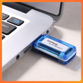 Combo 10 Đọc Thẻ Nhớ USB 2.0 All In One – Hỗ Trợ MicroSD, TF – Cho Laptop, PC