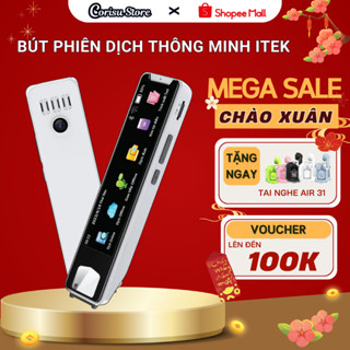 Bút phiên dịch thông minh CORISU ITEK dịch AI, hỗ trợ dịch 135 ngôn ngữ, dịch ảnh, đàm thoại, scan - Bảo hành 12 tháng