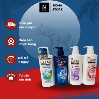 [Nội Địa Thái Lan] Dầu Gội Đầu Clear Sạch Gàu Mát Lạnh Thơm Mát 400/410ML